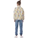 Abstract-pattern Kids  Half Zip Hoodie View2