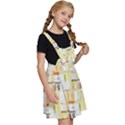 Abstract-pattern Kids  Apron Dress View3