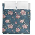 Vintage Flowers Pattern Duvet Cover Double Side (Queen Size) View2