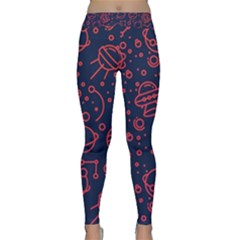 Seamless Space Pattern Classic Yoga Leggings