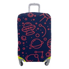 Seamless Space Pattern Luggage Cover (small) by Jancukart