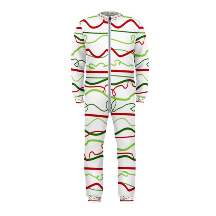 Scribble-pattern OnePiece Jumpsuit (Kids)