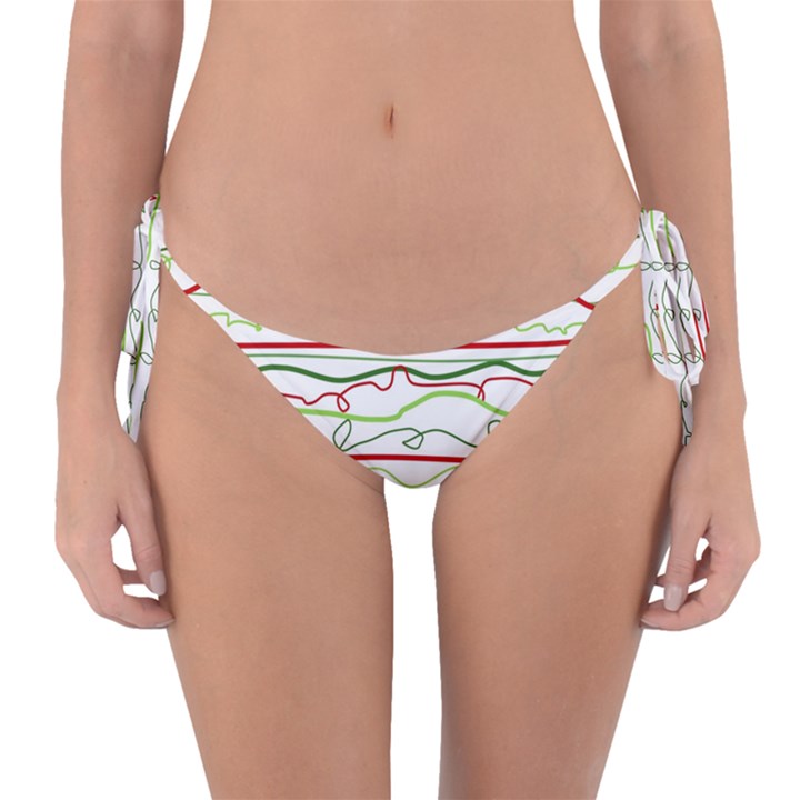 Scribble-pattern Reversible Bikini Bottom