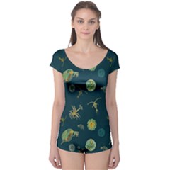 Plankton Pattern- Boyleg Leotard 