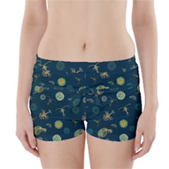 Plankton Pattern- Boyleg Bikini Wrap Bottoms