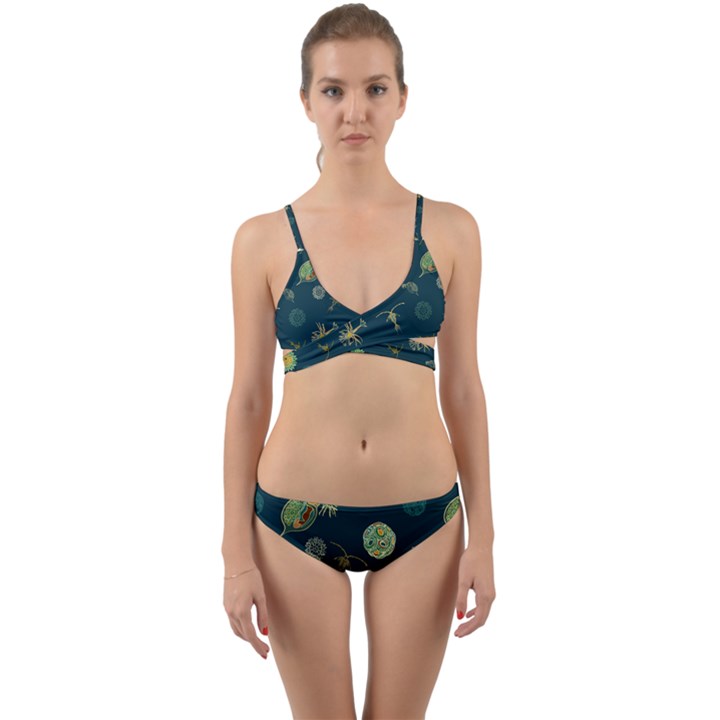 Plankton Pattern- Wrap Around Bikini Set