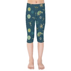 Plankton Pattern- Kids  Capri Leggings 