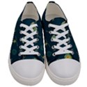 Plankton Pattern- Women s Low Top Canvas Sneakers View1