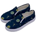 Plankton Pattern- Kids  Canvas Slip Ons View2