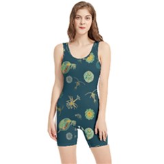 Plankton Pattern- Women s Wrestling Singlet