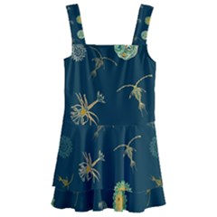 Plankton Pattern- Kids  Layered Skirt Swimsuit