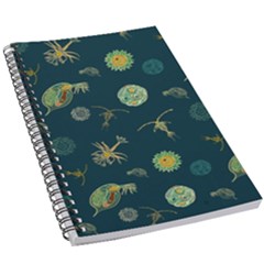 Plankton Pattern- 5 5  X 8 5  Notebook