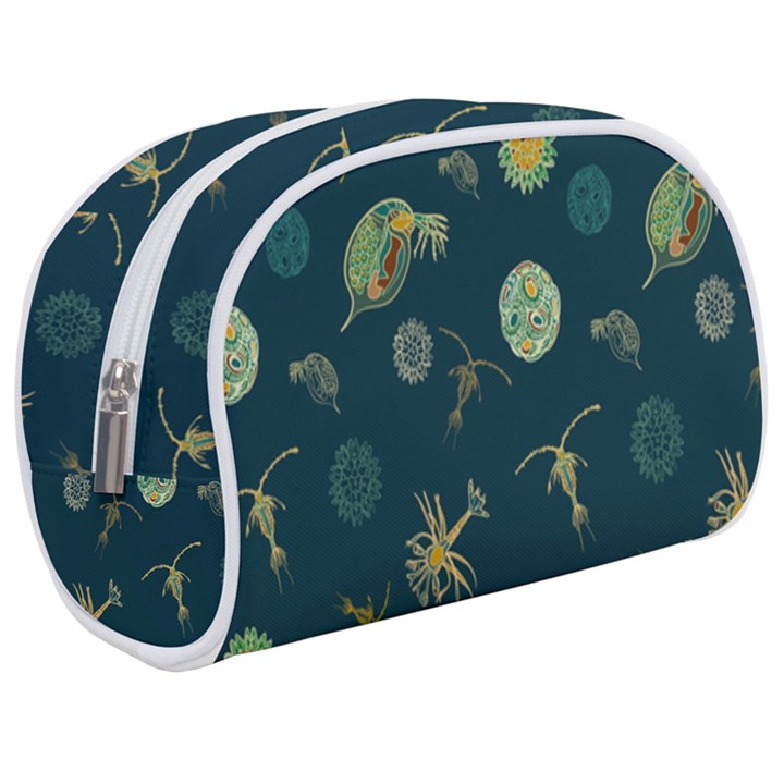 Plankton Pattern- Make Up Case (Medium)