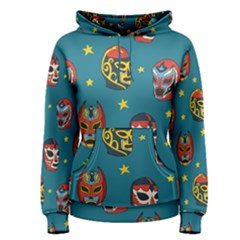 Mask Pattern Women s Pullover Hoodie