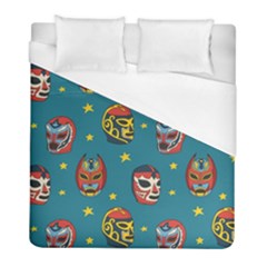 Mask Pattern Duvet Cover (full/ Double Size)