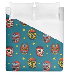 Mask Pattern Duvet Cover (queen Size)