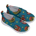 Mask Pattern Kids  Velcro No Lace Shoes View3