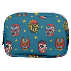 Mask Pattern Make Up Pouch (small)