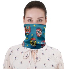 Mask Pattern Face Covering Bandana (adult)