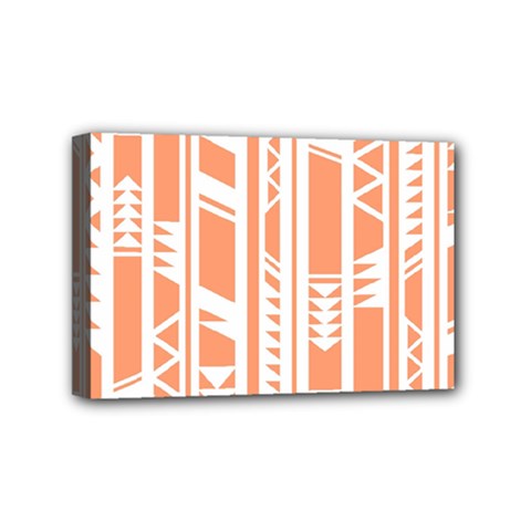 Tribal-pattern Mini Canvas 6  X 4  (stretched) by Jancukart