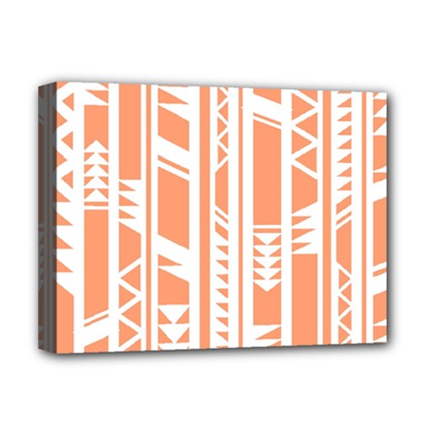 Tribal-pattern Deluxe Canvas 16  X 12  (stretched) 