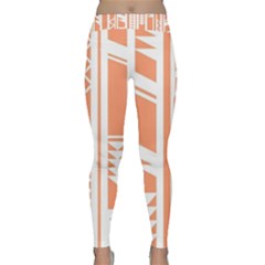 Tribal-pattern Classic Yoga Leggings