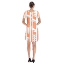 Tribal-pattern Short Sleeve V-neck Flare Dress View2