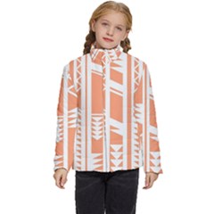 Tribal-pattern Kids  Puffer Bubble Jacket Coat