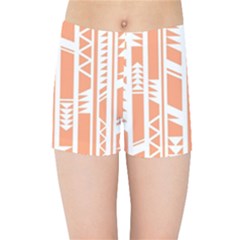 Tribal-pattern Kids  Sports Shorts