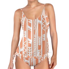 Tribal-pattern Tankini Set by Jancukart