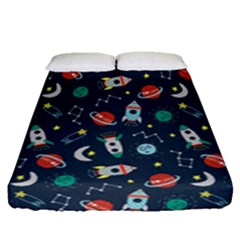 Cute-patterns- Fitted Sheet (queen Size) by Jancukart