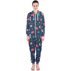 Cute-patterns- Hooded Jumpsuit (ladies)