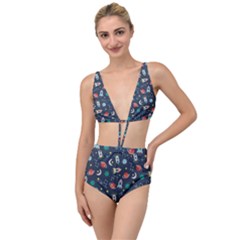 Cute-patterns- Tied Up Two Piece Swimsuit