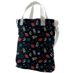 Cute-patterns- Canvas Messenger Bag