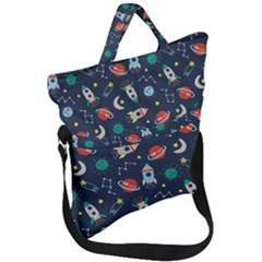 Cute-patterns- Fold Over Handle Tote Bag