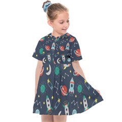 Cute-patterns- Kids  Sailor Dress