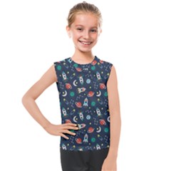 Cute-patterns- Kids  Mesh Tank Top