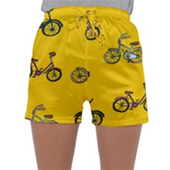 Layout Harness And Collar Sleepwear Shorts