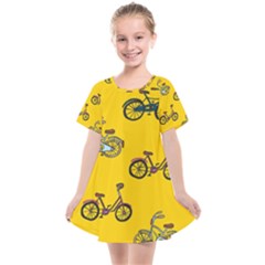 Layout Harness And Collar Kids  Smock Dress