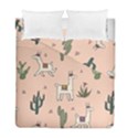 Llamas+pattern Duvet Cover Double Side (Full/ Double Size) View1