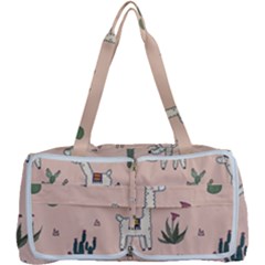 Llamas+pattern Multi Function Bag