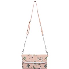 Llamas+pattern Mini Crossbody Handbag