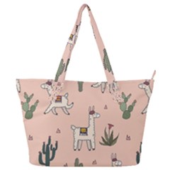 Llamas+pattern Full Print Shoulder Bag by Jancukart