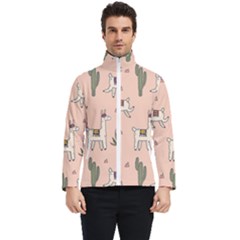 Llamas+pattern Men s Bomber Jacket