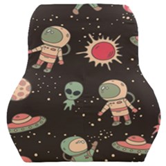 Space Pattern Cartoon Car Seat Back Cushion  by Jancukart