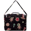 Space Pattern Cartoon Box Up Messenger Bag View3