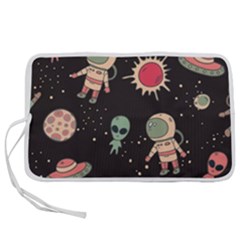 Space Pattern Cartoon Pen Storage Case (s)