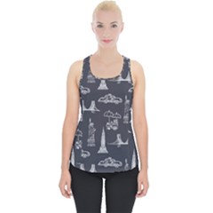 Nyc Pattern Piece Up Tank Top