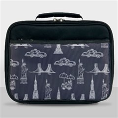 Nyc Pattern Lunch Bag by Jancukart