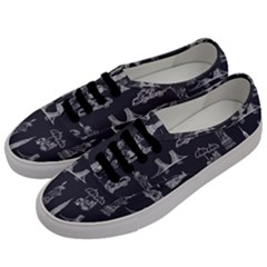 Nyc Pattern Men s Classic Low Top Sneakers